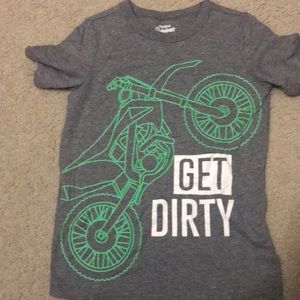 Boys dirt bike tshirt